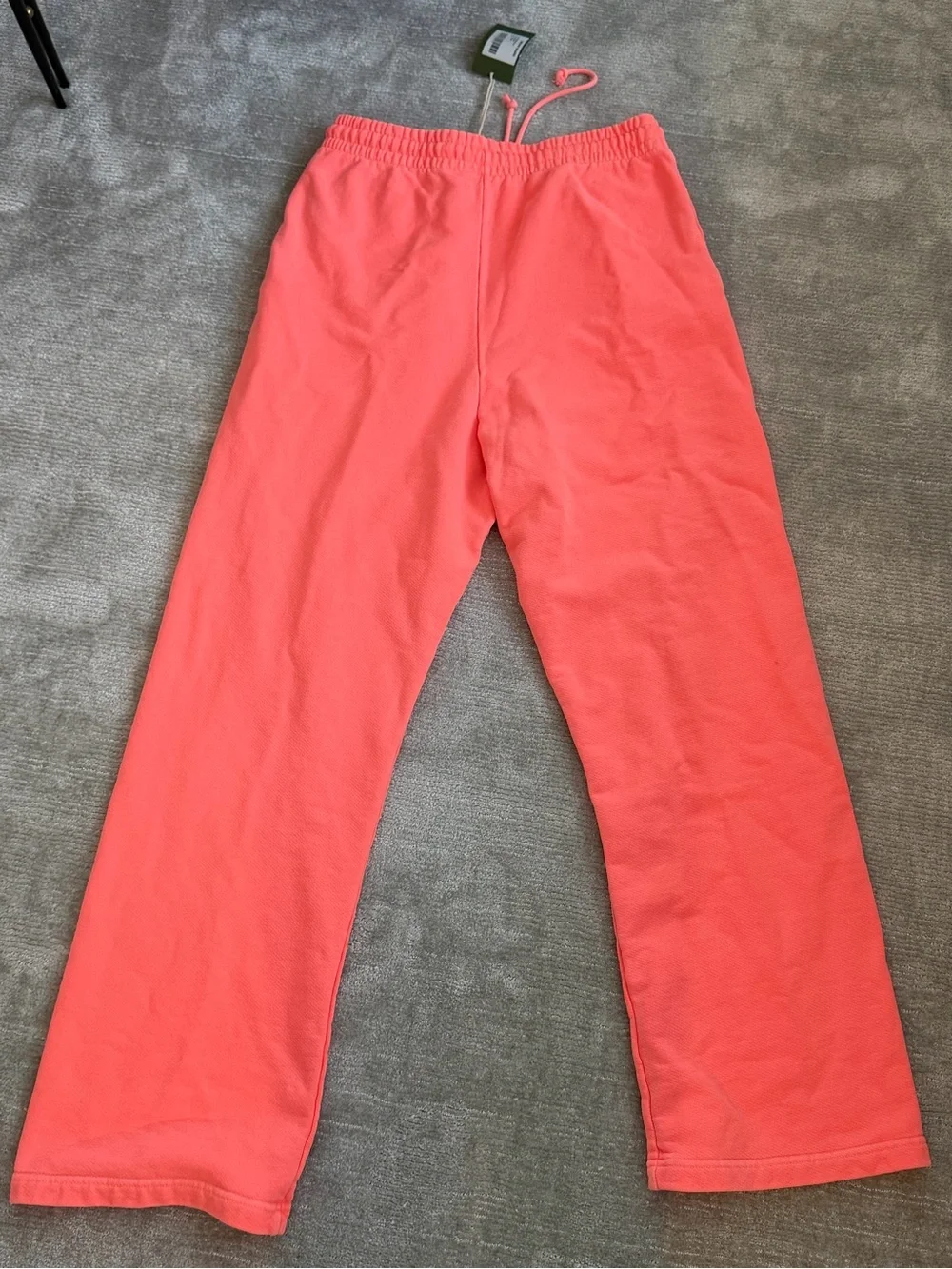 Men's Coral Sweatpants with Drawstring Waist